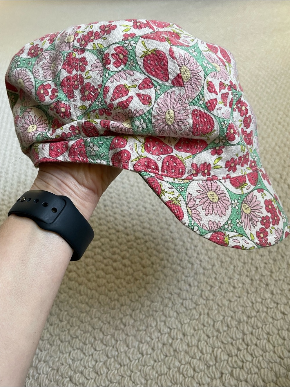 Hand-crafted cotton hat